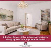 Stilvolle 4-Zimmer-Altbauwohnung mit originalem Fischgrätparkett in Toplage Berlin-Halensee!