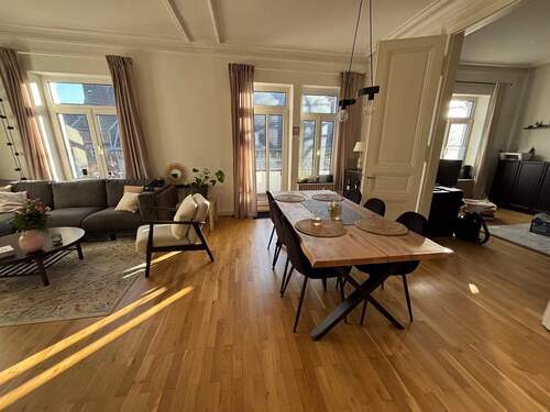 Wohnraum - Wohnen mit Atmonsphäre in einem denkmalgeschützten Jugendstilhaus