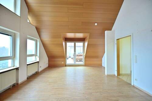 Blick zur Dachterrasse - 