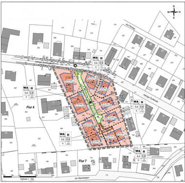 Auszug Bebauungsplan Nr. 240 - 