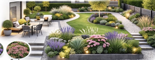 mögliche Gartenplanung - Reihenendhaus mit 170,00 m&sup2; in Frankenthal (Pfalz) zum Kaufen