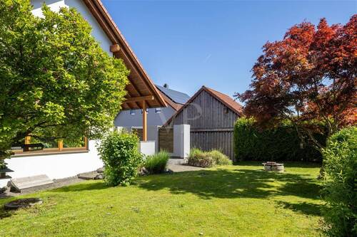 Garten ö - Einfamilienhaus mit 128,90 m² in Kirchdorf an der Iller / Oberopfingen zum Kaufen