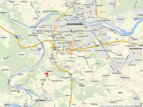 Lage bei Regensburg - 