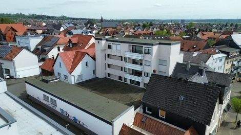 Hinteransicht - 1 Zimmer Mehrfamilienhaus, Wohnhaus in Kirchhain