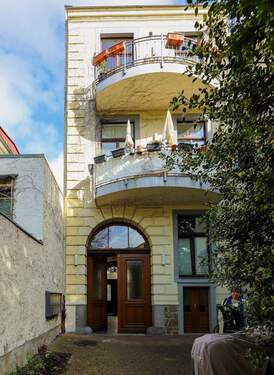 Rückseite Villa - 4 Zimmer Einfamilienhaus in Leipzig