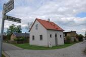 Blick vom Markplatz - Uckermark am historischen Markt zwischen Badestelle und Dorfladen
