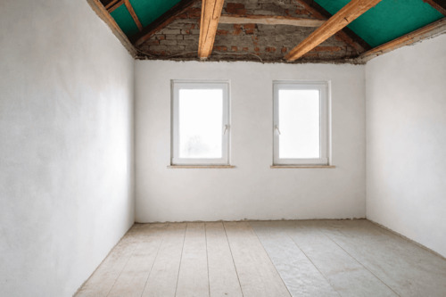 ausbaufähiges Zimmer 2 im DG - 