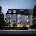 WA10 - Straßenseite - NEUBAU: Barierefreie 4-Zimmer-Wohnung mit sonnigem Balkon, Lift und Hobbyraum