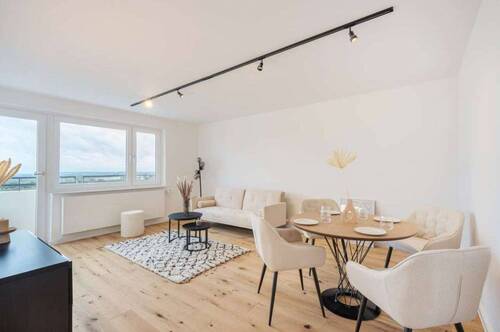 Wohnzimmer Ansicht 2 - 2 Zimmer Etagenwohnung in Freising