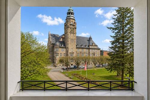Ausblick Loggia - 3 Zimmer Etagenwohnung zur Miete in Wittenberge