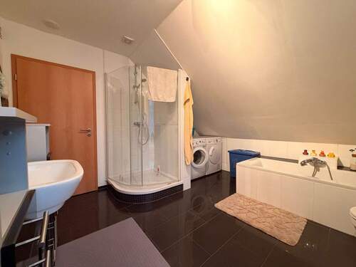 Waschmaschinenstellplatz im Bad - 