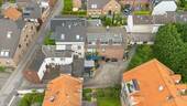 Luftansicht - Mehrfamilienhaus, Wohnhaus in Düsseldorf