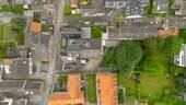 Luftansicht - Mehrfamilienhaus, Wohnhaus mit 293,00 m&sup2; in Düsseldorf zum Kaufen