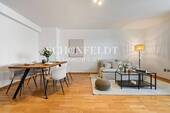 Wohn- und Esszimmer - 3 Zimmer Etagenwohnung zum Kaufen in Hamburg