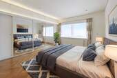 Schlafzimmer Erdgeschoss illustriert - 