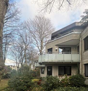 Außenansicht - Wohnen im Zylinderviertel mit Terrasse