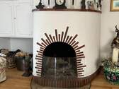 Kamin im Wohnzimmer - 