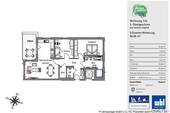 Grundriss 113 - Etagenwohnung mit 90,70 m&sup2; in Landsberg am Lech zum Kaufen