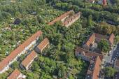 Vogelperspektive Garten - 2 Zimmer Etagenwohnung zum Kaufen in Berlin