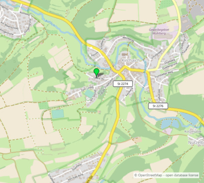 Lageplan - Einfamilienhaus zum Kaufen in Oberaurach