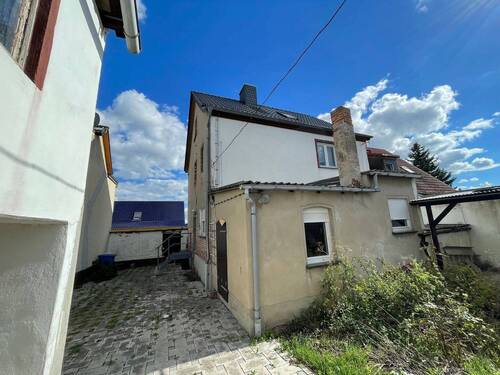 Ansicht vom Innenhof - 4 Zimmer Mehrfamilienhaus, Wohnhaus in Barby