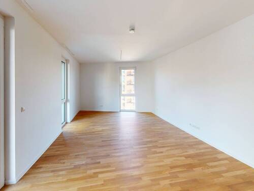 Ansicht II: Wohnzimmer - 2 Zimmer Etagenwohnung zur Miete in Berlin