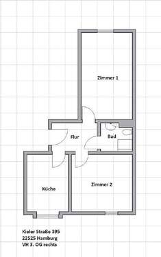Kieler Str 395 ME 1040 VH 3 OG rechts - 