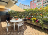 Terrasse im Sommer - 