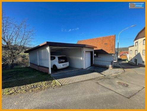 Carport und Garage - 