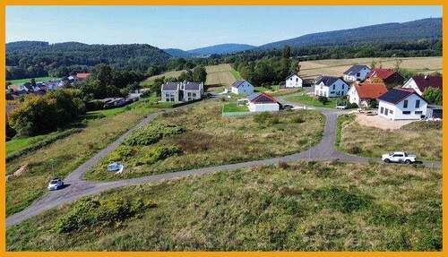 Blick von Osten - Grundstück in Jesberg