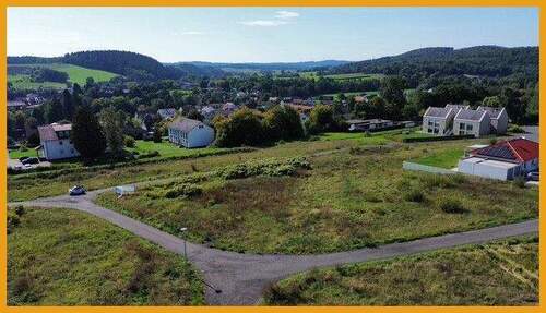 Blick über das Baugebiet - 