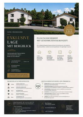 Übersicht mit allen infos - Grundstück zum Kaufen in Icking