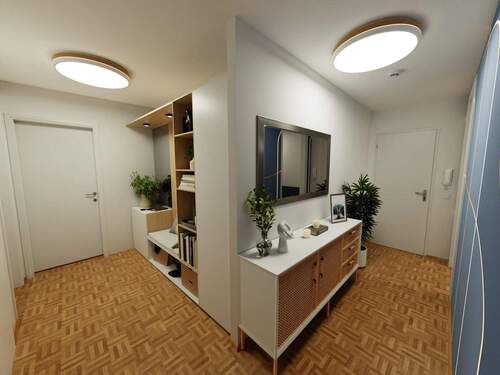 Einrichtungsbeispiel Flur (Visualisierung) - 