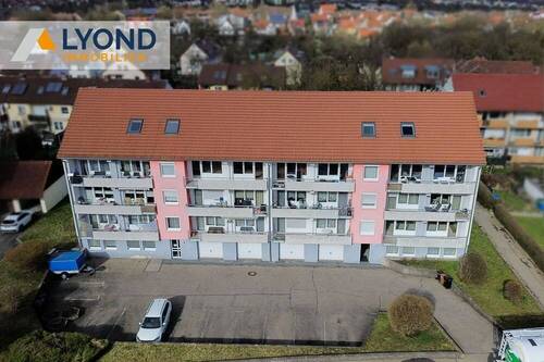 Luftbildaufnahme - 3 Zimmer Etagenwohnung in Schwäbisch Hall