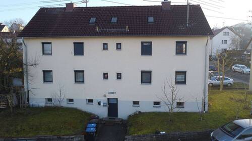 Außenansicht - Mehrfamilienhaus mit Entwicklungspotenzial und großem Grundstück in Giengen an der Brenz