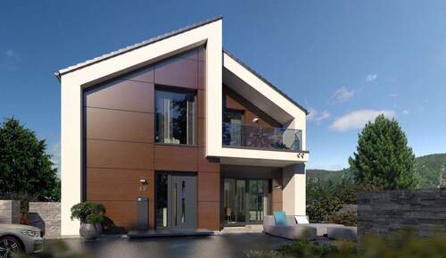 Ansicht Eingang Trespa - 