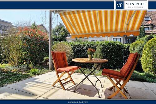 Terrasse - Zentrale & ruhige Terrassenwohnung in Stetten-Dorf