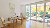 Essplatz mit Homeoffice-Nische - 