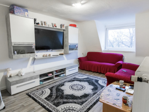 Wohnzimmer - Etagenwohnung mit 52,00 m² in Hamburg zum Kaufen