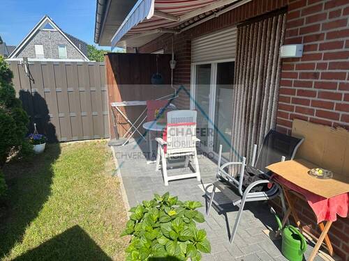 Terrasse - 3 Zimmer Etagenwohnung in Achim
