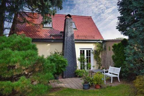 Terrasse - Wohnen am 'Unverhofft Glück' - Doppelhaushälfte mit Traumgrundstück in Meißen