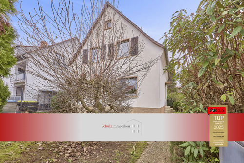 Hausansicht Titelfoto - Freistehendes Kleinod im Herzen von Wallstadt