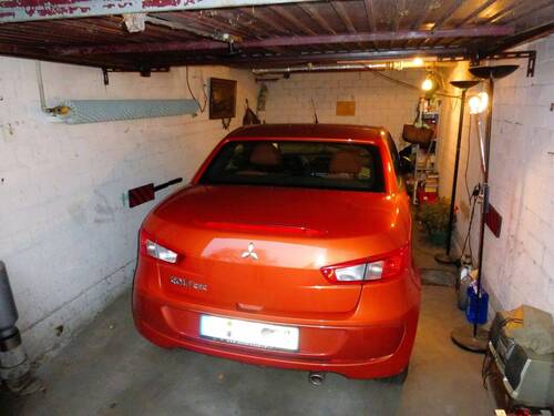 Einzelgarage mit Strom und Heizung - 
