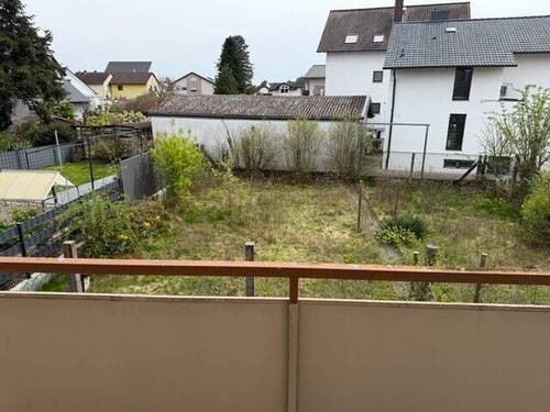 Blick vom Balkon - 