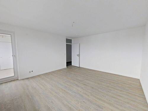 Ansicht II: Wohn- und Esszimmer - 3 Zimmer Etagenwohnung zur Miete in Nürnberg