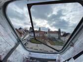 Zweites Dachgeschoss Blick zum Markt - 