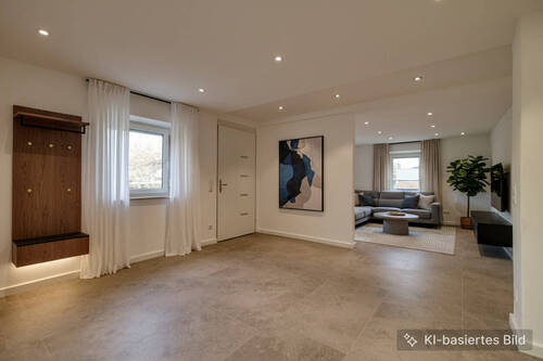 Diele, Eingang Ost - Einrichtungsvorschlag - 6 Zimmer Etagenwohnung in Rosenheim