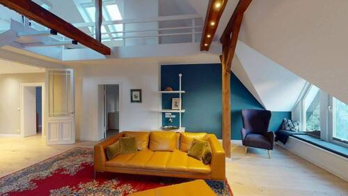 Wohnzimmer - 4 Zimmer Etagenwohnung zur Miete in Berlin