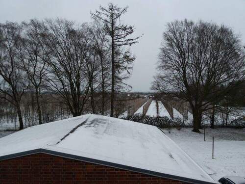 Fernblick in die Obstplantage des Alten Landes - 