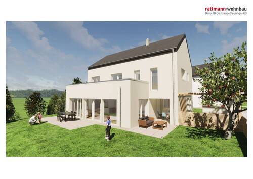 Süd West Perspektive - Traumhaus in Herzogenaurach - sonnig und ruhig gelegen- voll unterkellert - Haus 10